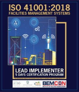 ISO 41001 2018 Facilites Management Nov 2020
